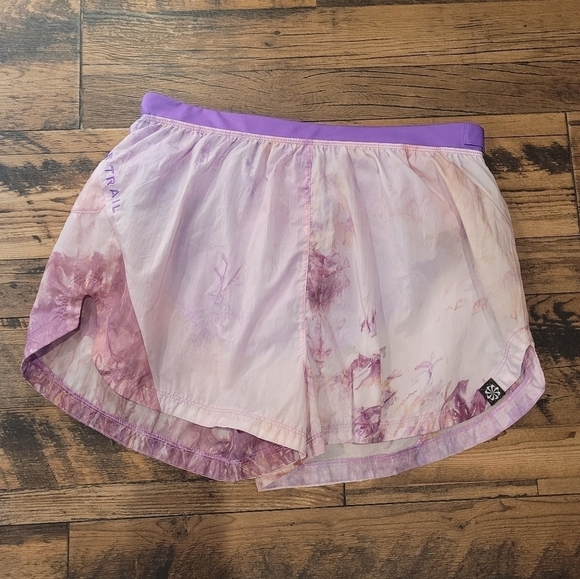 Nike Trail Running Dri-Fit Repel Mid-Rise 3" Women's Shorts Size Large - Picture 4 of 10